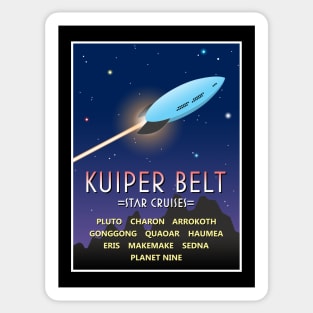 Kuiper Belt Star Cruises Sticker